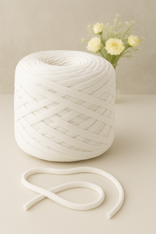 White Tshirt Yarn 200 Grams